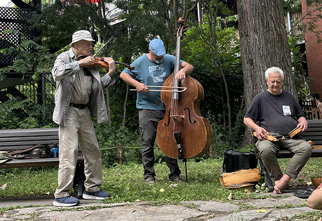 Malcol Goldstein Rainer Wiens Nicolas Caloia